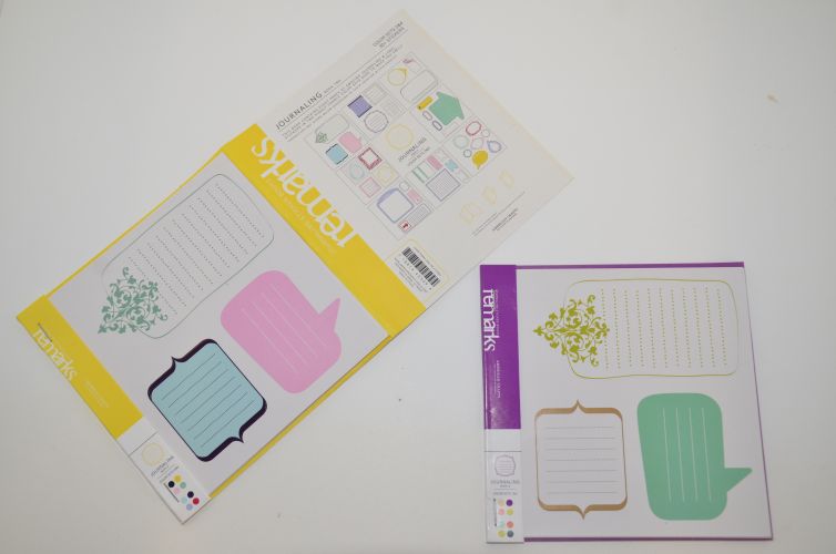American Crafts - Remarks Journaling Sticker Books 2